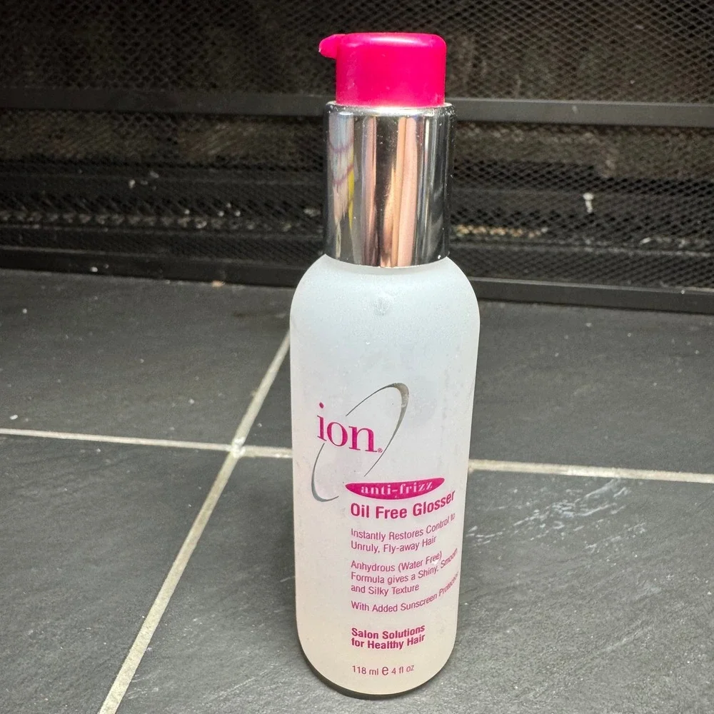 Ion‎ Anti-Frizz Oil Free Glosser Hair Shine Treatment 4 fl oz 118 ml 302222